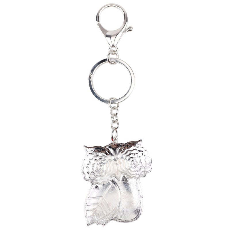 BONSNY Enamel Metal Chain Funny Owl Keychains For Women Car Keys Handbags Charms Accessories Gifts (multicolored) - Image 5
